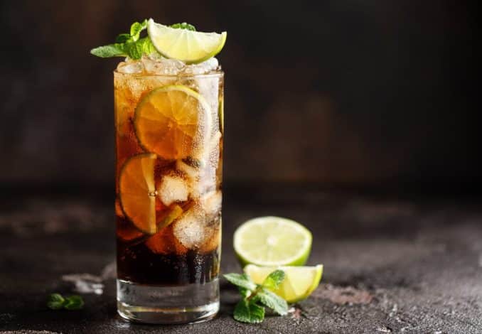 Cuba Libre Cocktail