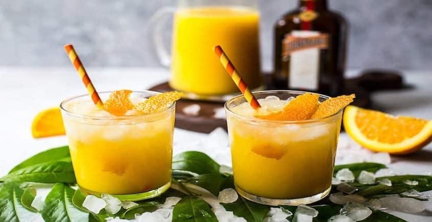 Cocktail Mit Orangensaft