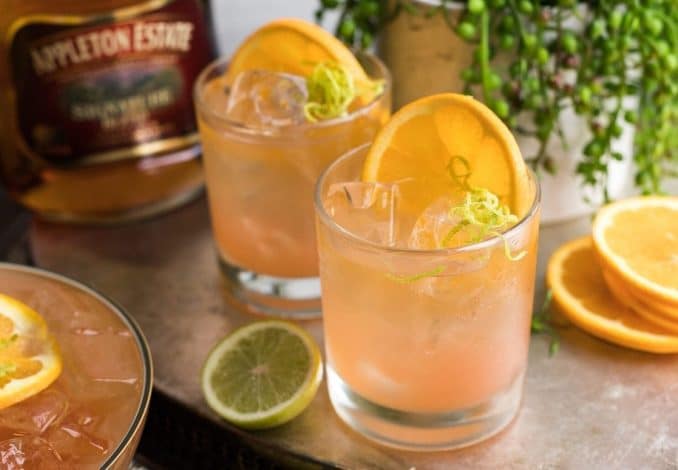Karibische Cocktails Mit Rum