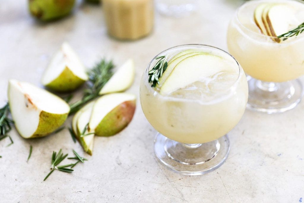 Pear Gin Cocktail 1