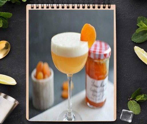 Apricot Whisky Sour