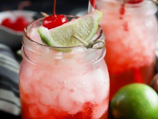 Boozy Cherry Limeade