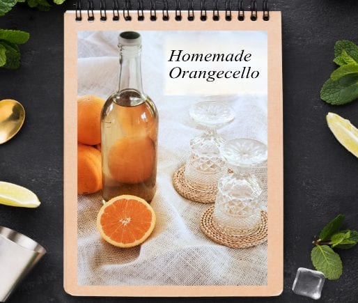 Homemade Orangecello