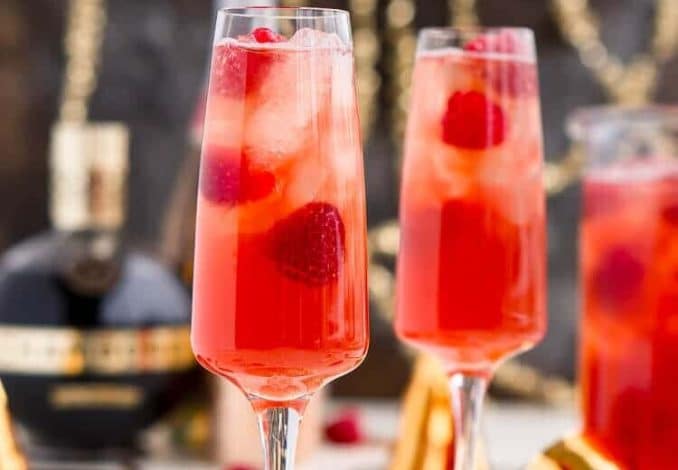 New Years Eve Champagne Punch