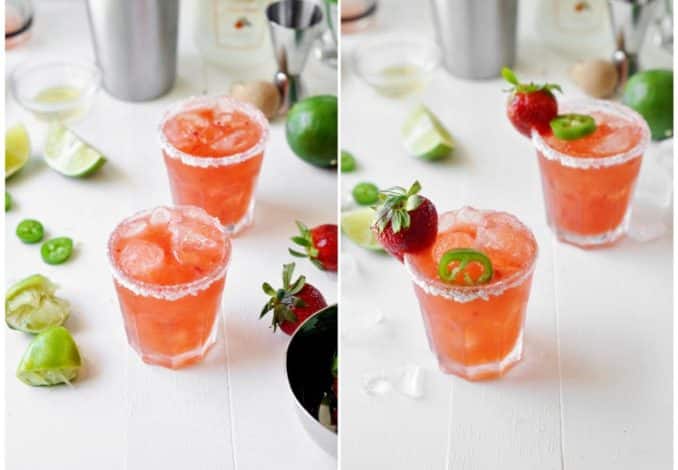 Strawberry Jalapeño Margarita 2