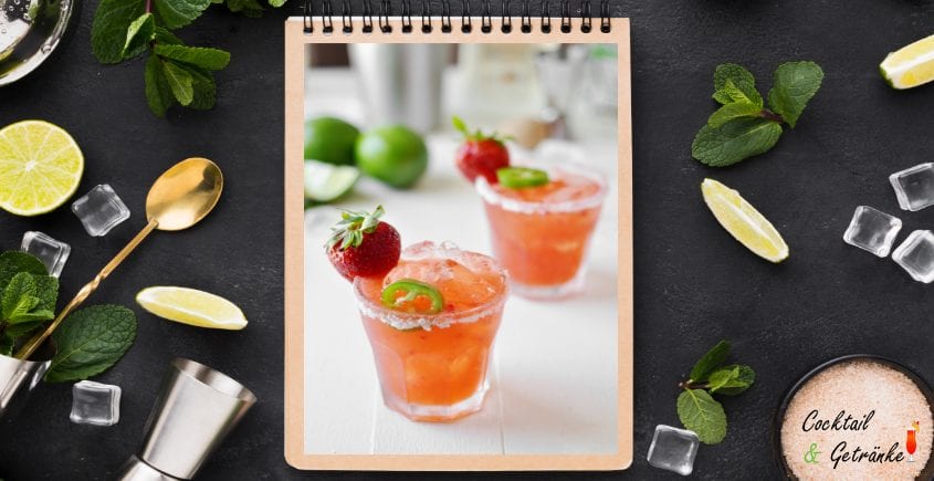 Strawberry Jalapeño Margarita 3