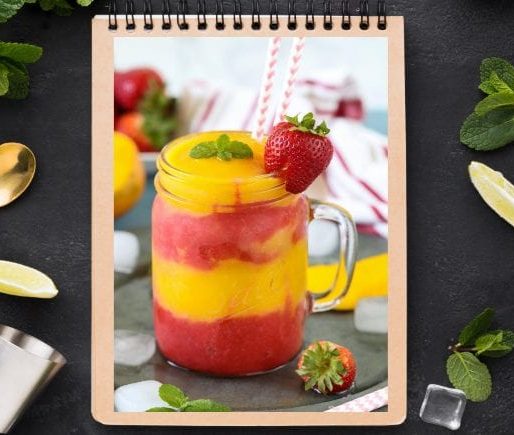 Strawberry Mango Mocktail