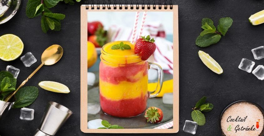Strawberry Mango Mocktail