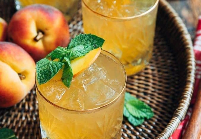 Whisky Peach Cocktail