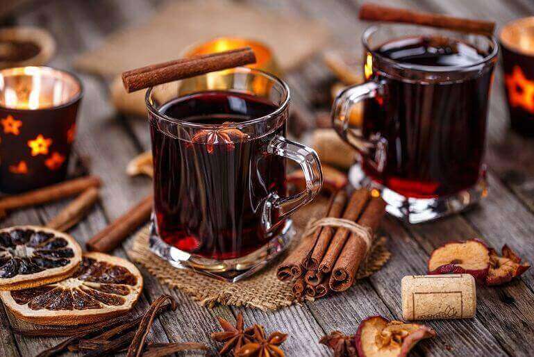 Mulled Wine with Cognac