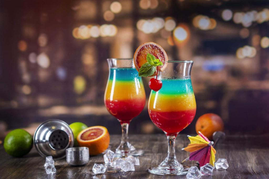 Rainbow Cocktail | Cocktail &amp; Getränke